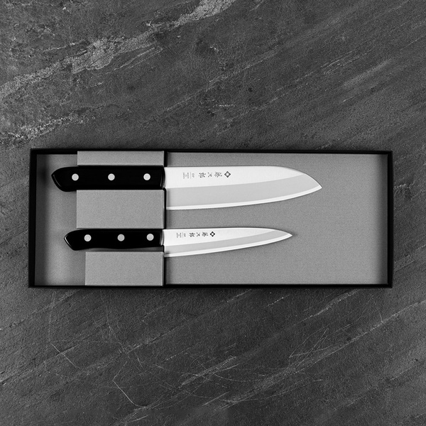 Tojiro DP3 Eco Uniwersalny 13 cm + Santoku 17 cm