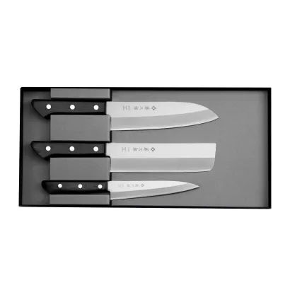 Tojiro Basic VG-10 Zestaw 3 noży kuchennych
