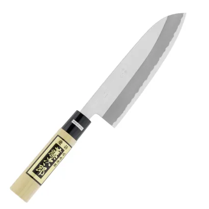 Tojiro Shirogami Nóż Santoku polerowany 165mm